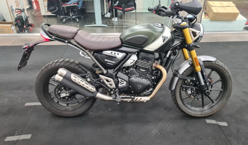 TRIUMPH SCRAMBLER 400X pieno