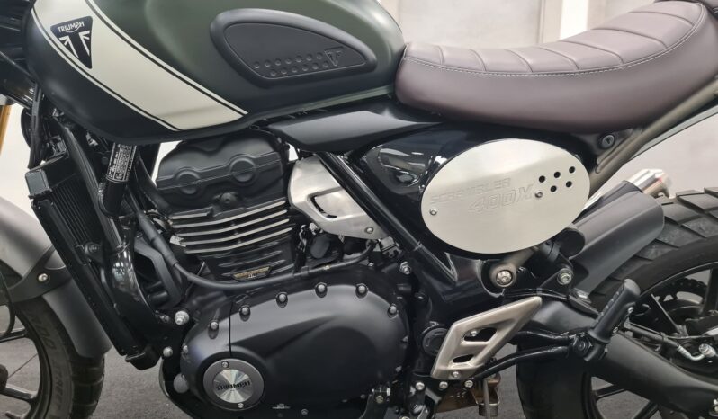 TRIUMPH SCRAMBLER 400X pieno